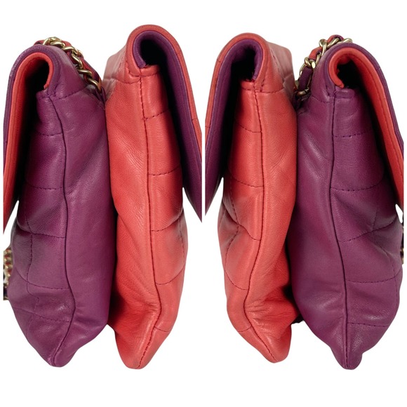 CHANEL Classic Chocolate Bar Reissue Double Pocket Flap Bag Vintage - Picture 8 of 11